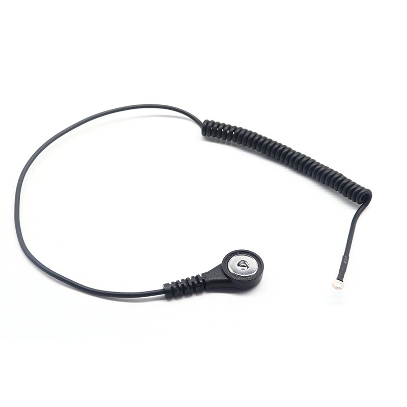 الصين مخصص لولبية 4.0 مللي متر أنثى مبكرة ECG EEG EKG EMG Cable leadwire الصانع