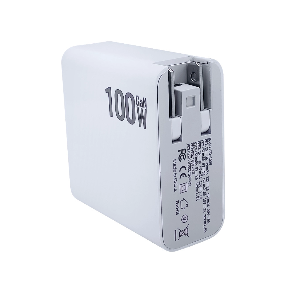 Cina Caricabatterie Fast PD EU UK AU US 100W GaN PPS tipo C compatibile con MacBook Pro Air produttore