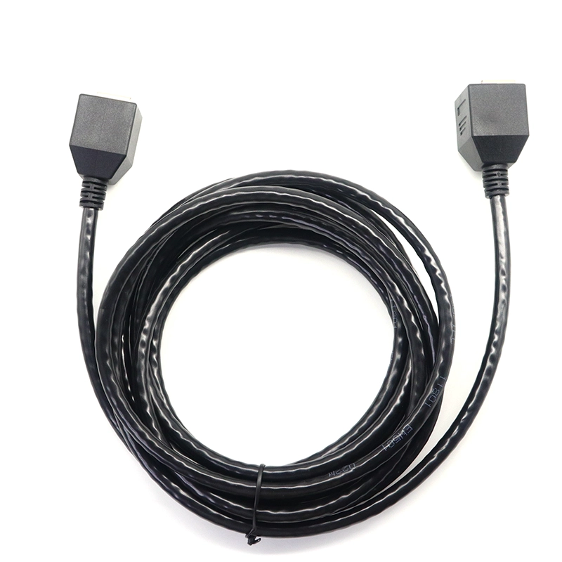 Chine Câble réseau LAN Ethernet CAT6 RJ45 femelle à RJ45 femelle blindé fabricant