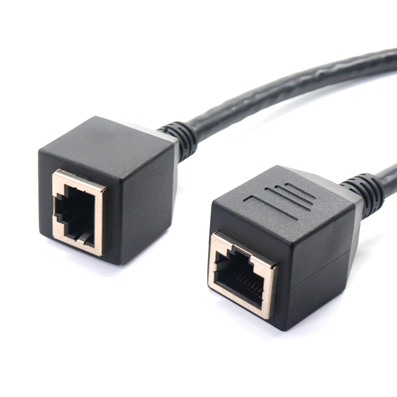 Chine Câble réseau LAN Ethernet CAT6 RJ45 femelle à RJ45 femelle blindé fabricant