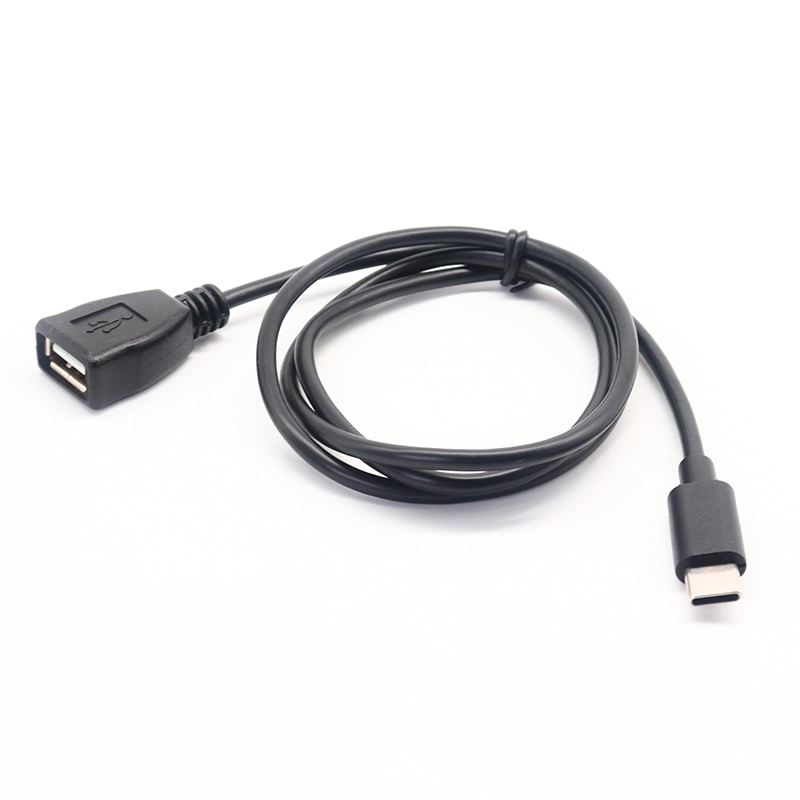 China USB C 3.1 Type C Male to USB Type A Female OTG Adapter Converter Cable manufacturer