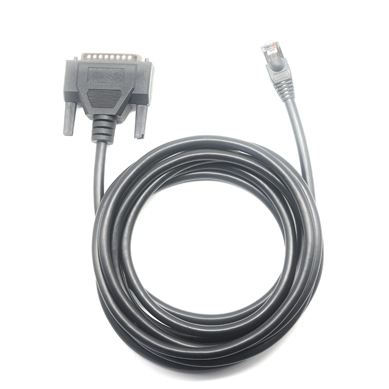 中国 串行电缆 RJ45 公头到 DB25 公头 Cisco DB25 到 RJ45 调制解调器/控制台电缆，72-3663-01 制造商