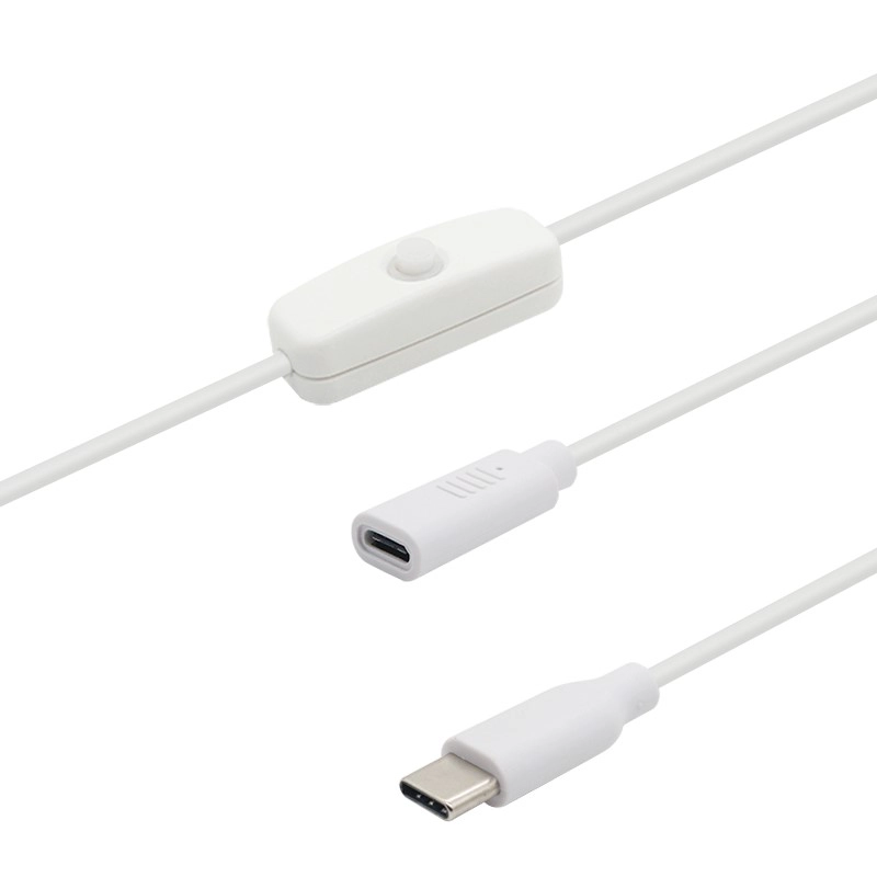 Introduzione per vari tipi di cavi USB con interruttore on-off