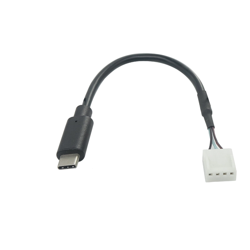China Benutzerdefinierter USB-C-Typ-C-Stecker auf JST-PH 2.0 4-poliger Anschlussstecker Molex-Kabel mit weiblichem Draht Hersteller
