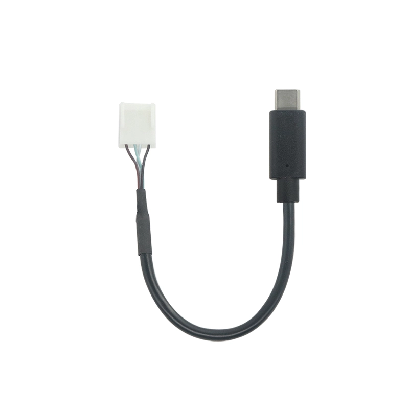 China Benutzerdefinierter USB-C-Typ-C-Stecker auf JST-PH 2.0 4-poliger Anschlussstecker Molex-Kabel mit weiblichem Draht Hersteller