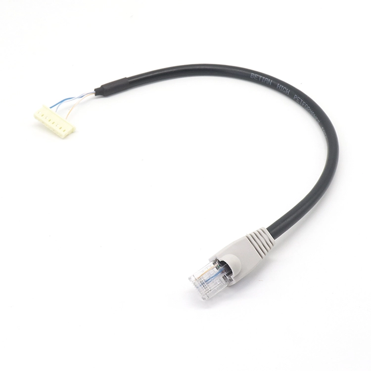 China Customized RJ45 8P8C Male to PH2.5-8Y Housing Connector Communication Cable manufacturer