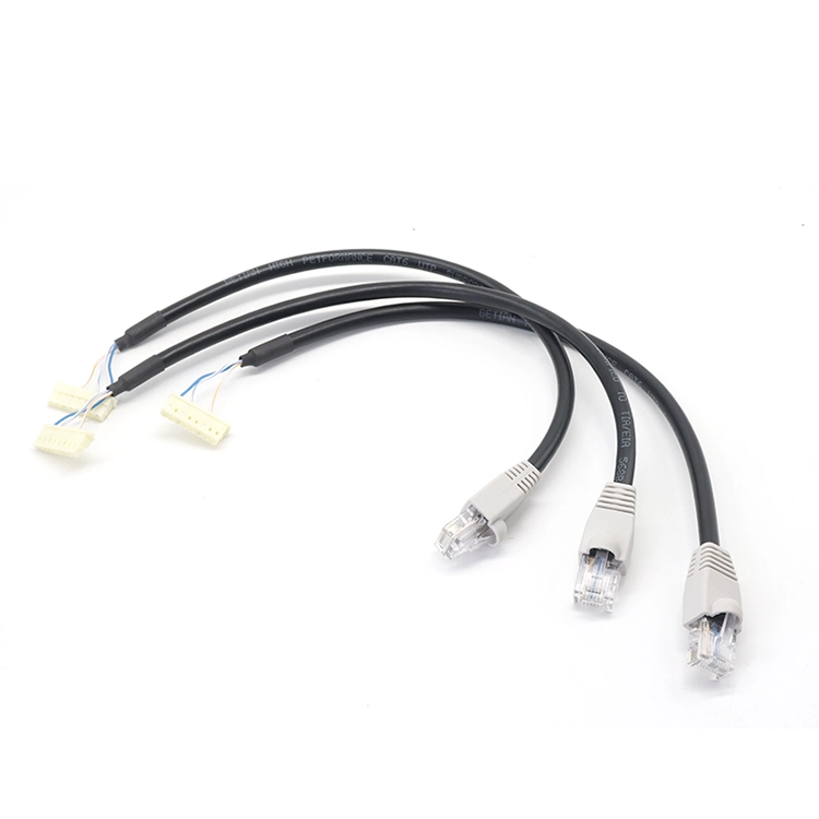 China Customized RJ45 8P8C Male to PH2.5-8Y Housing Connector Communication Cable manufacturer