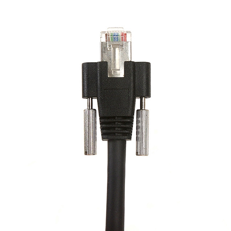 Çin Vida Kilitlemeli Yüksek Esnek Endüstriyel Kamera Gigabit Rj45 Cat6 8p8c Ağ Ethernet Kablosu üretici firma