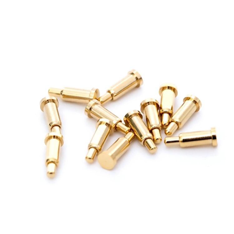 porcelana Pogo PIN Conector pin Pogo de sonda de prueba con resorte de alta corriente chapado en oro fabricante