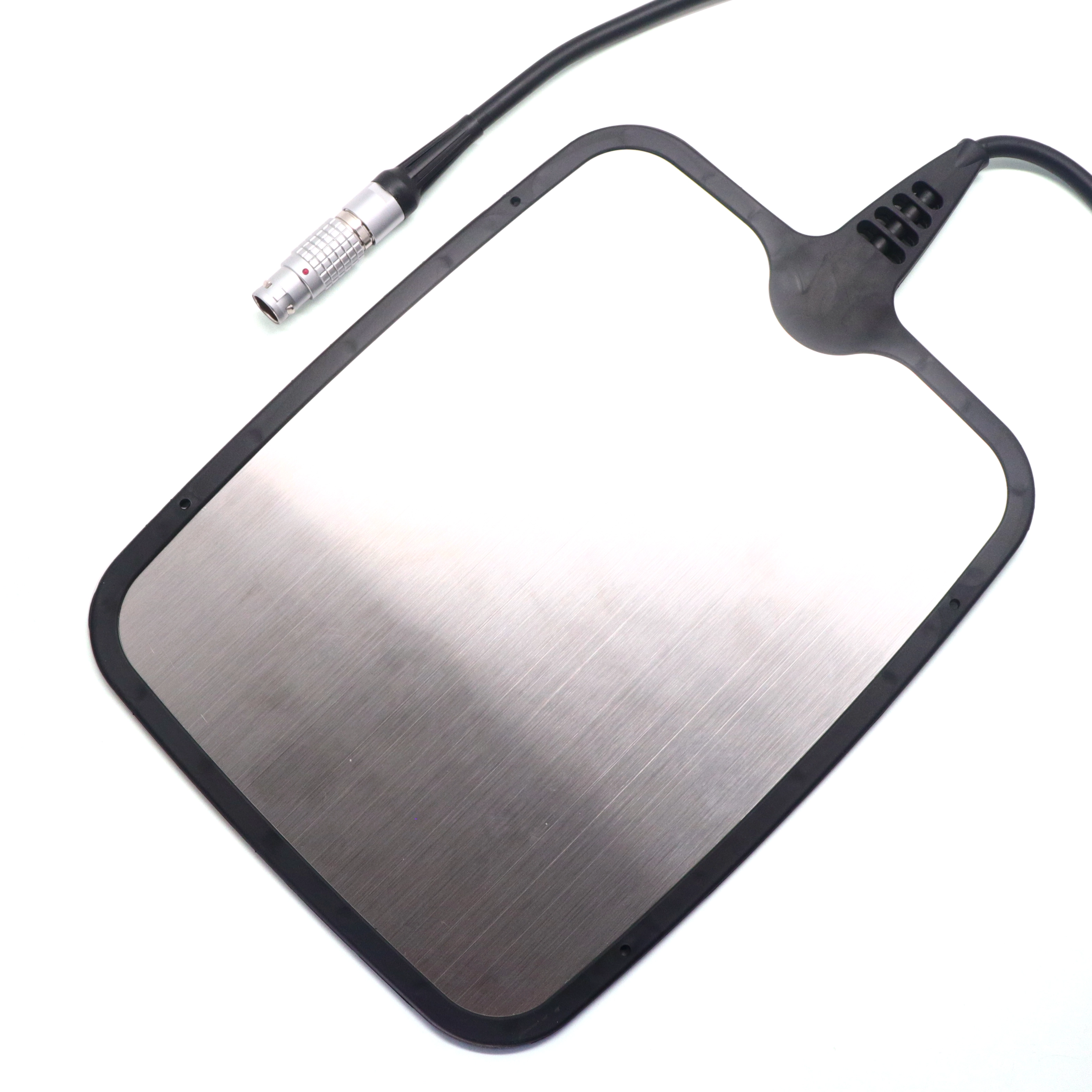 China Lemo Male to Reusable Stainless steel Electrode ESU Negative Return Patient Grounding Neutral Plate manufacturer