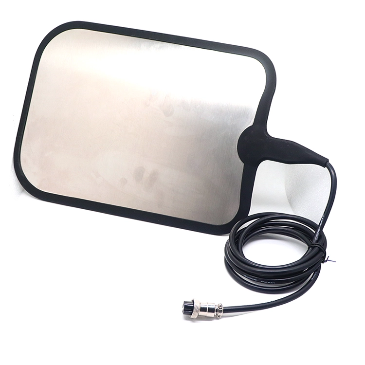 China M12 3PIN DIN para eletrodo de aço inoxidável reutilizável ESU retorno negativo placa neutra de aterramento do paciente fabricante