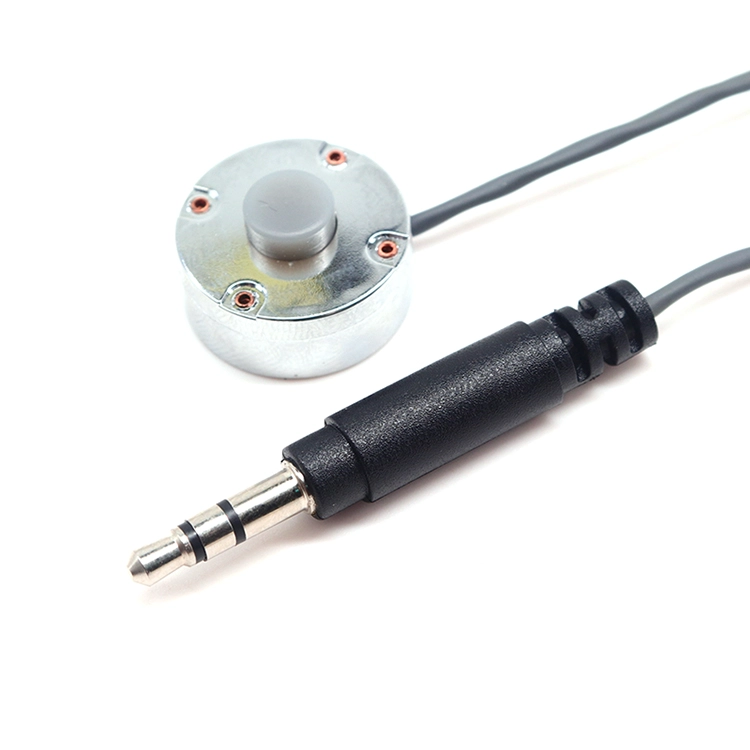 Çin Özel 3,5 mm Ses 3 uçlu Erkek Jakı - EKG Sense Konnektör Kablosu üretici firma