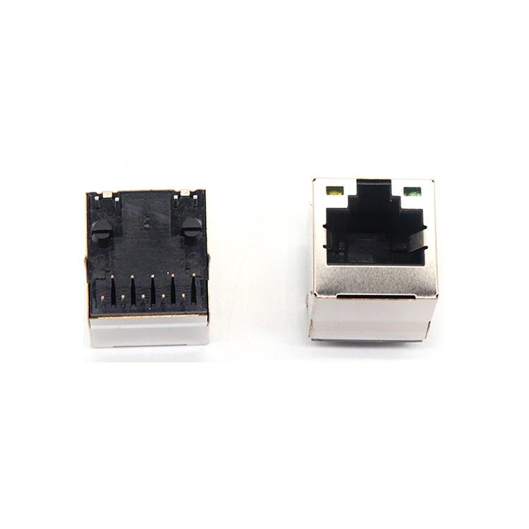 Chine Ethernet vertical de connecteur femelle modulaire fait sur commande de RJ50 10P10C avec mené fabricant