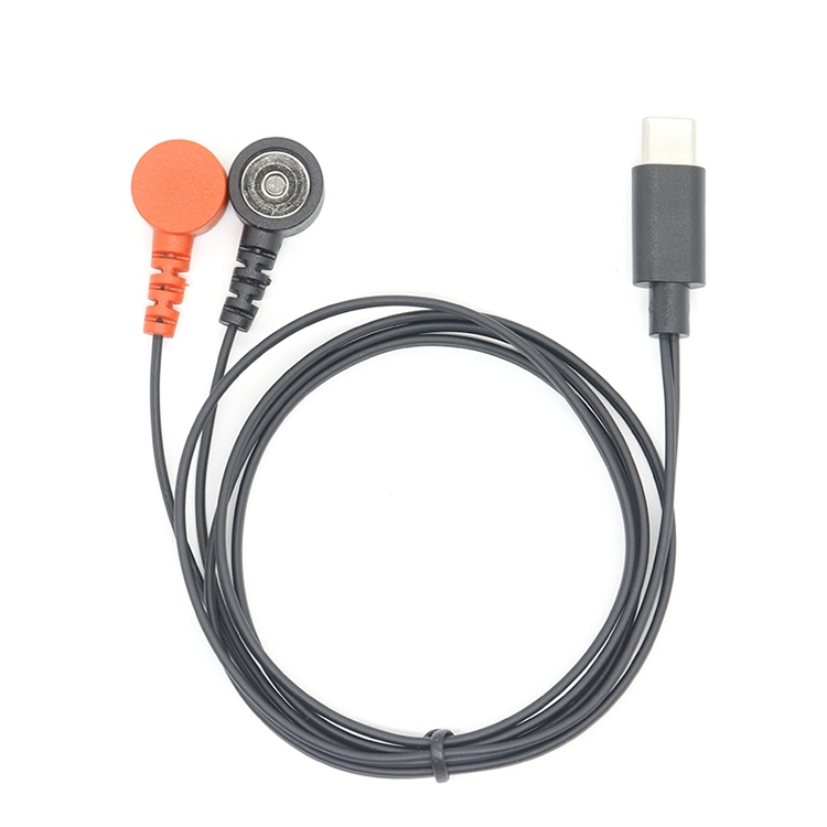 중국 2개의 지도에 주문을 받아서 만들어진 USB C TYPE-C 남성 3.5MM 자석 여성 스냅 OTG 접합기 케이블 제조업체