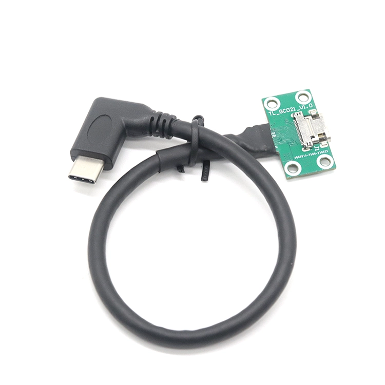 中国 定制 10gbps 快速传输速度 USB TYPE C 3.1 公对母面板螺丝锁定安装 USB 电缆 制造商