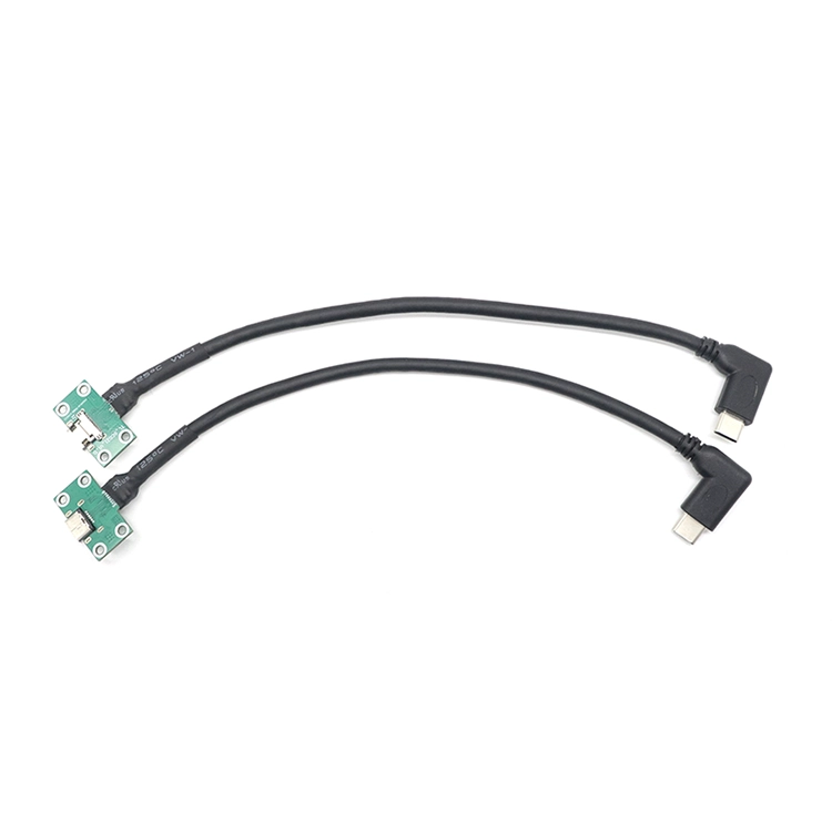 中国 定制 10gbps 快速传输速度 USB TYPE C 3.1 公对母面板螺丝锁定安装 USB 电缆 制造商