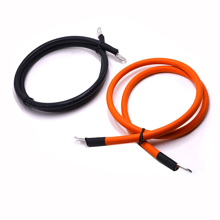 China Wholesaler Customization EV25mm2 Energy storage battery power cable 22-6S ring terminal wire harness manufacturer