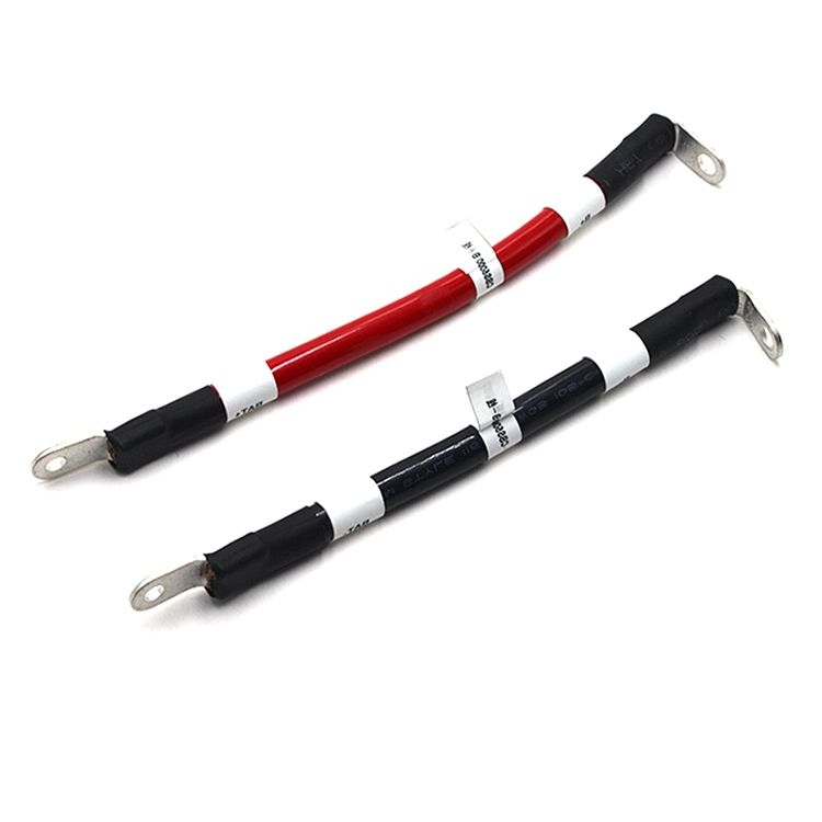 Chine 16sq mm 5awg 1000V PVC 5.3mm ID anneau à angle droit connecteur de borne en cuivre rouge cosse câble de connexion rapide fabricant
