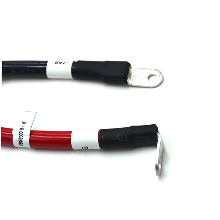 Chine 16sq mm 5awg 1000V PVC 5.3mm ID anneau à angle droit connecteur de borne en cuivre rouge cosse câble de connexion rapide fabricant