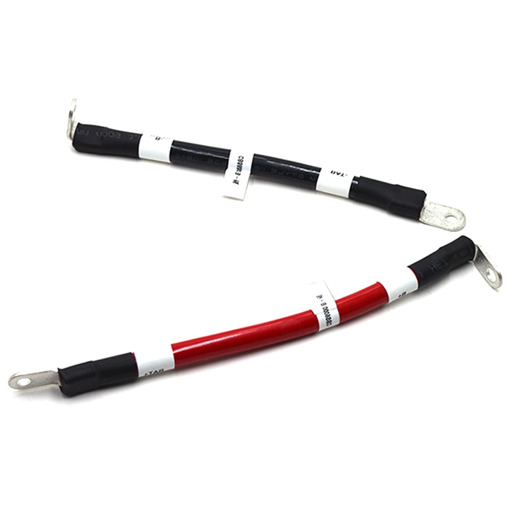 Chine 16sq mm 5awg 1000V PVC 5.3mm ID anneau à angle droit connecteur de borne en cuivre rouge cosse câble de connexion rapide fabricant