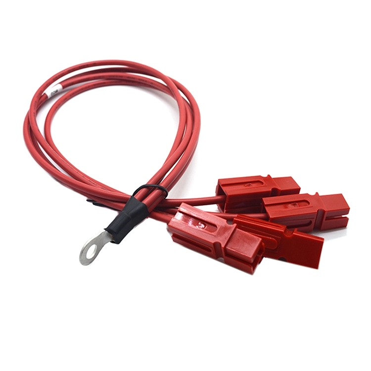 China Chicote de fios fotovoltaico de nova energia 10Awg Multi pólo único plug conjunto de cabo de fio terminal de anel o fabricante