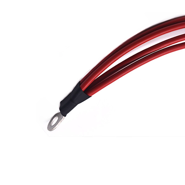 China Chicote de fios fotovoltaico de nova energia 10Awg Multi pólo único plug conjunto de cabo de fio terminal de anel o fabricante