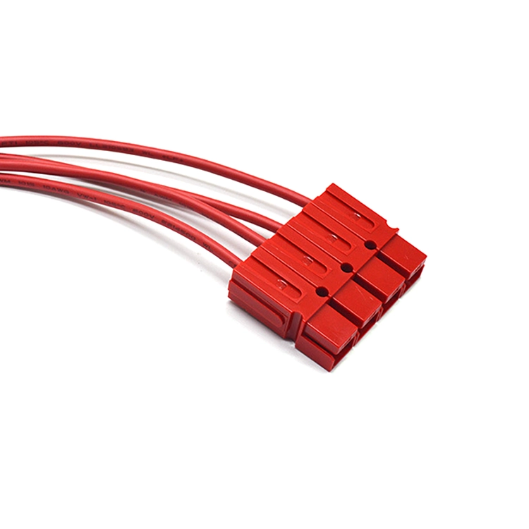 China Chicote de fios fotovoltaico de nova energia 10Awg Multi pólo único plug conjunto de cabo de fio terminal de anel o fabricante
