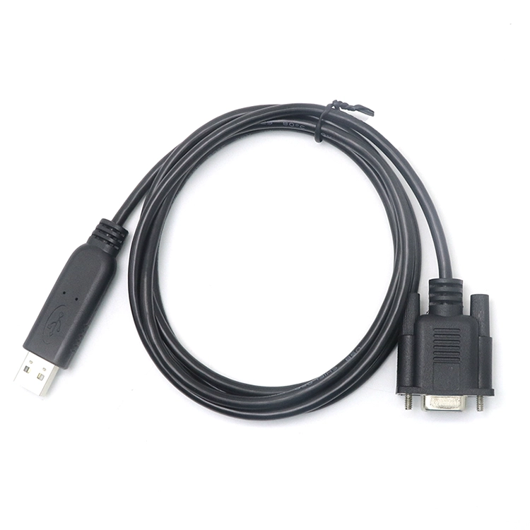 porcelana Cable serie RS232 DB9 macho a USB FTDI macho para teclado de computadora fabricante