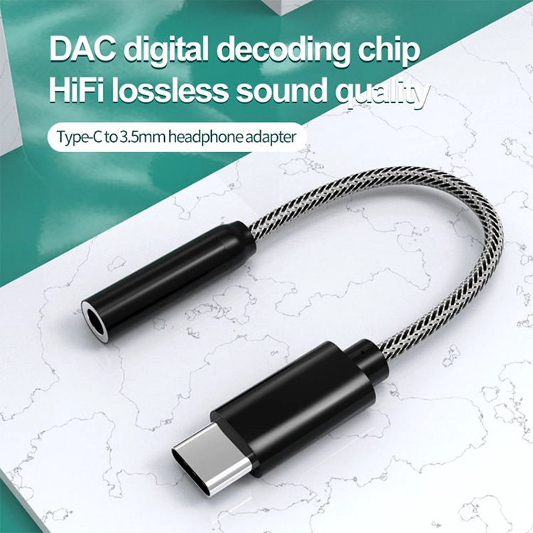 Chine Adaptateur Audio USB C vers 3.5mm, adaptateur casque USB C, câble Dongle prise casque USB Type C vers Aux femelle fabricant