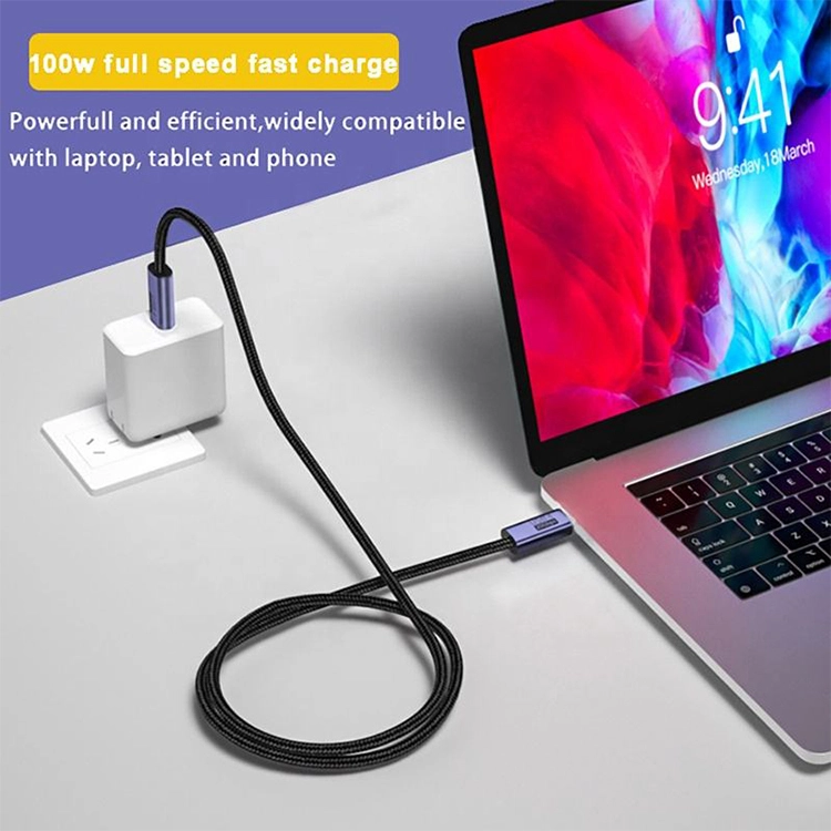 الصين كابل 48V5A 240 واط USB C إلى USB C، كابل شاحن USB C 5FT، متوافق مع كابل شحن سريع 140 واط 100 واط PD الصانع