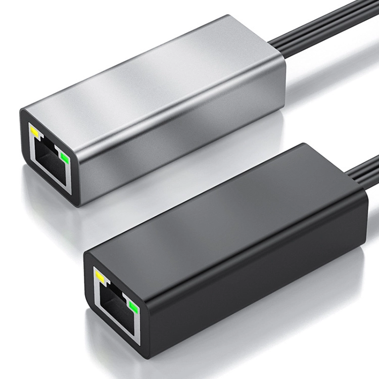 Çin Goochain 2 IN 1Ethernet Adaptörü, Kablo ve Güç Kablosu ile Mikro USB Ethernet Adaptörü üretici firma