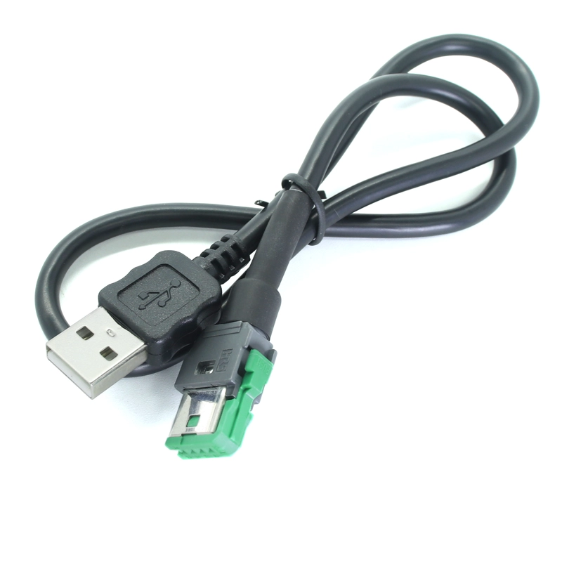 الصين تخصيص USB ذكر إلى 4 دبوس ذكر PH XH GN Hirose موصل كابل البيانات للكمبيوتر للكاميرا الصانع
