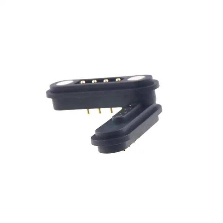 Çin 2.54 MM Pitch Yüksek Akım 2A Manyetik Pogo Pin Konnektörü 2 3 4 5 6 8 10 12 14 Kutuplu Erkek Dişi üretici firma