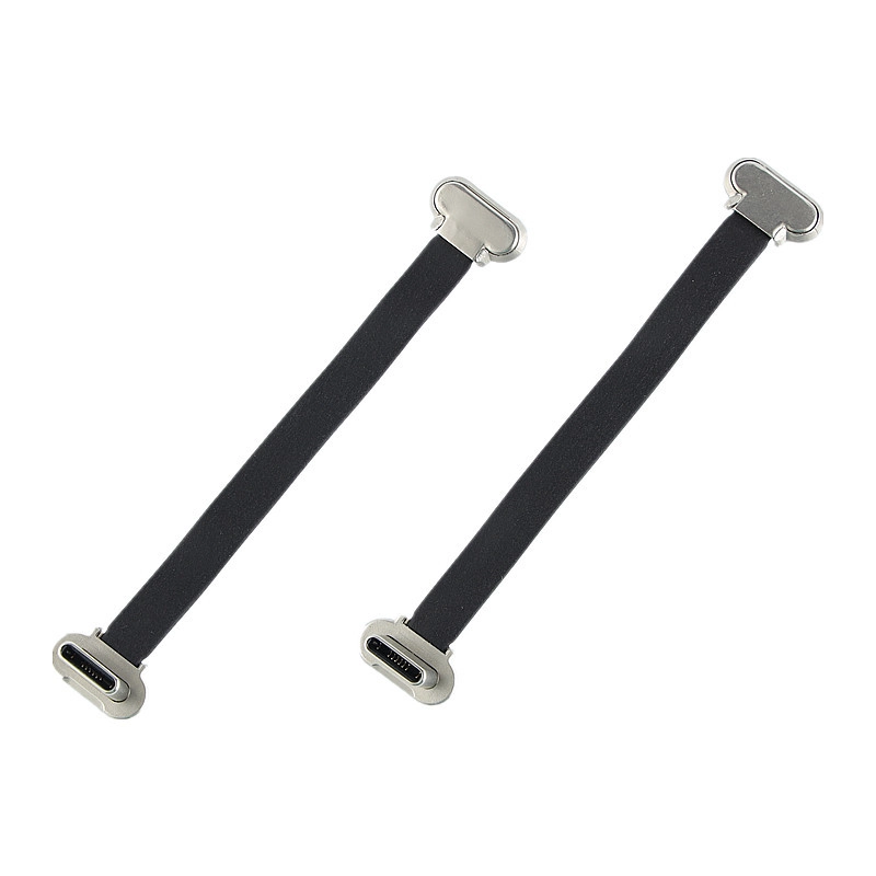الصين كابل شريط مسطح مرن قصير FPV 60 وات 90 درجة FFC USB C فائق النحافة من النوع C FPC الصانع