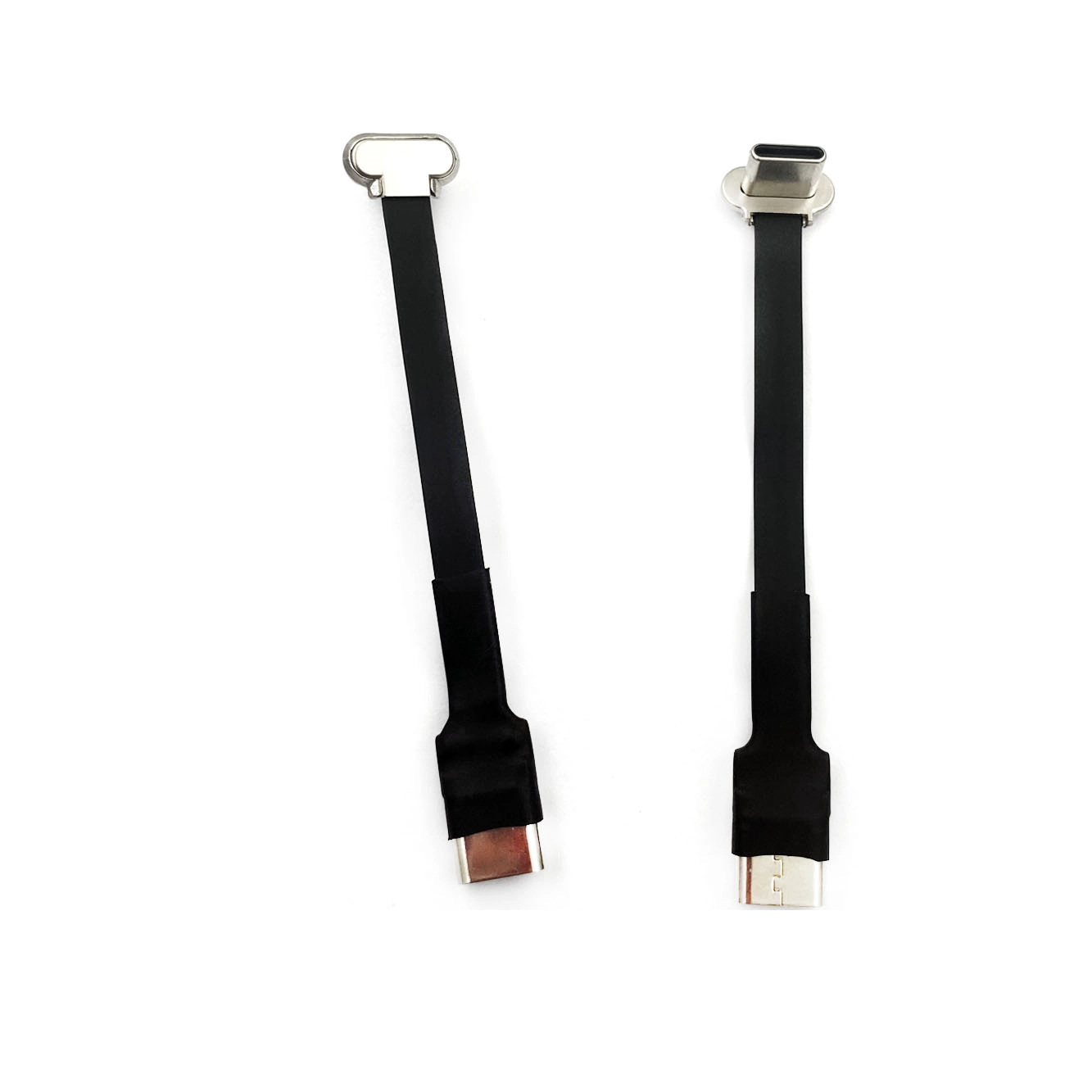 Çin FFC FPV 60W hızlı şarj 90 derece USB C tipi uzatma Kablosu Düz ultra İnce Şerit FPC Kablosu üretici firma