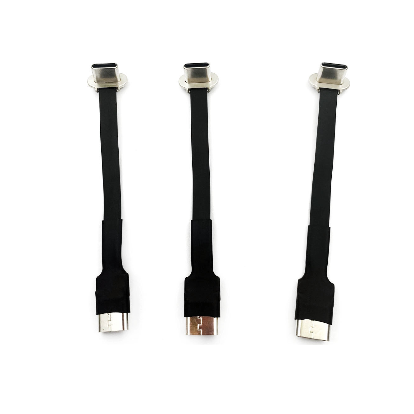 Çin FFC FPV 60W hızlı şarj 90 derece USB C tipi uzatma Kablosu Düz ultra İnce Şerit FPC Kablosu üretici firma