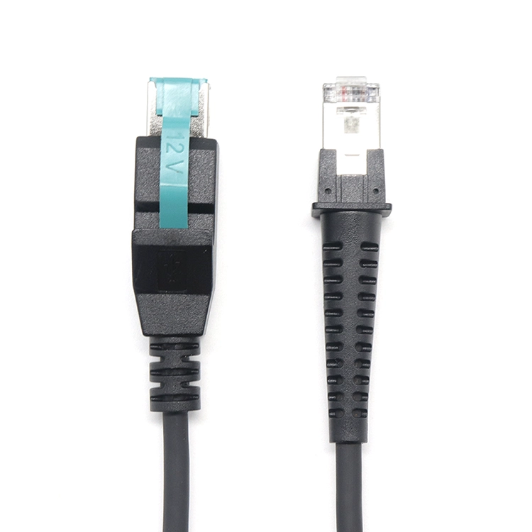 Cina Cavo di collegamento scanner terminale POS alimentato da USB a RJ50 10P10C da 2 m produttore