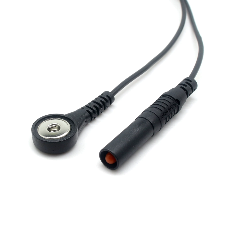 Çin 4mm Muz Fiş Kapak Ceketli 4mm Dişi EKG Geçmeli Test Ucu Teli Yay Sarmal Test Teli üretici firma