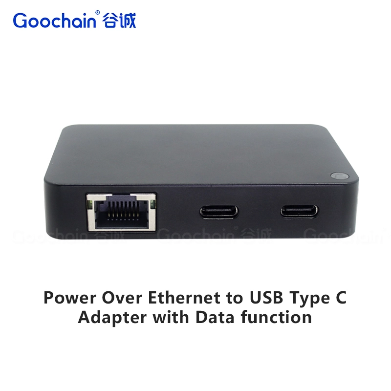 中国 多功能 PoE 转 Type-C 充电集线器，带 PD 和数据端口适配器 制造商