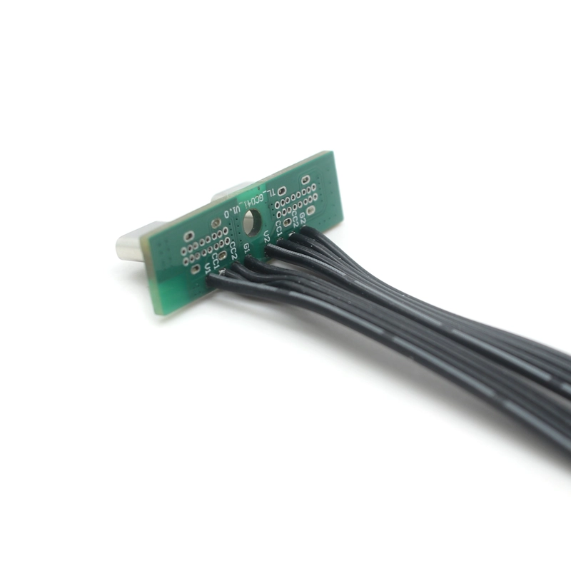 porcelana FFC USB C FPV plano delgado cinta FPC Cable 24pin dual USB tipo-c FPC cable extensor con PCB fabricante