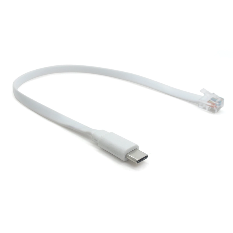 Cina Cavo telefonico di fabbrica Cavo piatto da USB tipo C a RJ12 Cavo di comunicazione RJ11 produttore