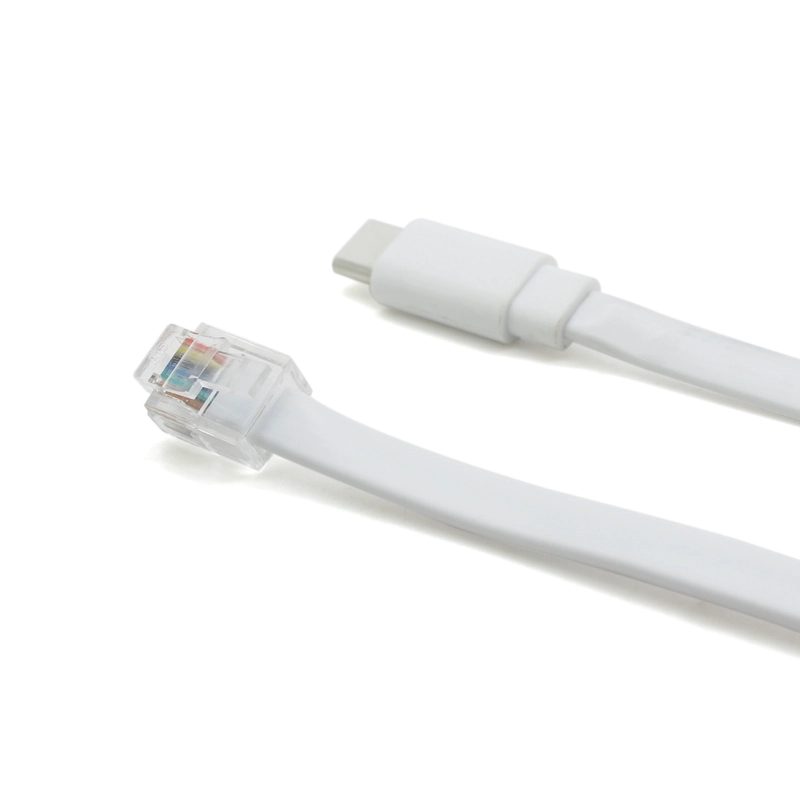 Cina Cavo telefonico di fabbrica Cavo piatto da USB tipo C a RJ12 Cavo di comunicazione RJ11 produttore
