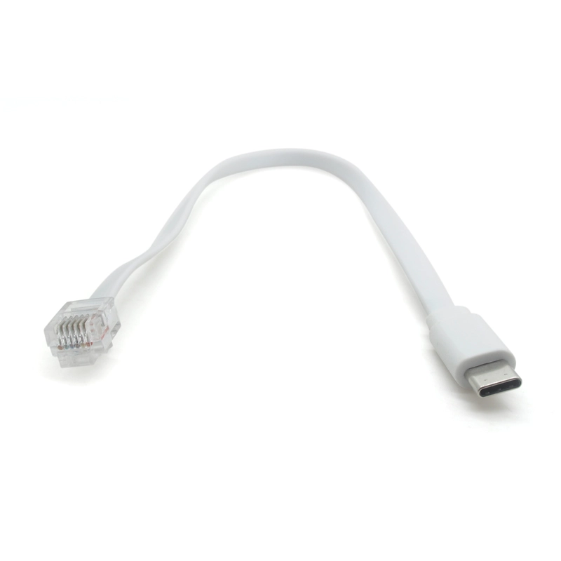 Cina Cavo telefonico di fabbrica Cavo piatto da USB tipo C a RJ12 Cavo di comunicazione RJ11 produttore
