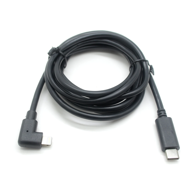 Cina Adattatore cavo Lightning da USB tipo C a angolo retto PD20W con dati Ultra Ethernet per iPad produttore