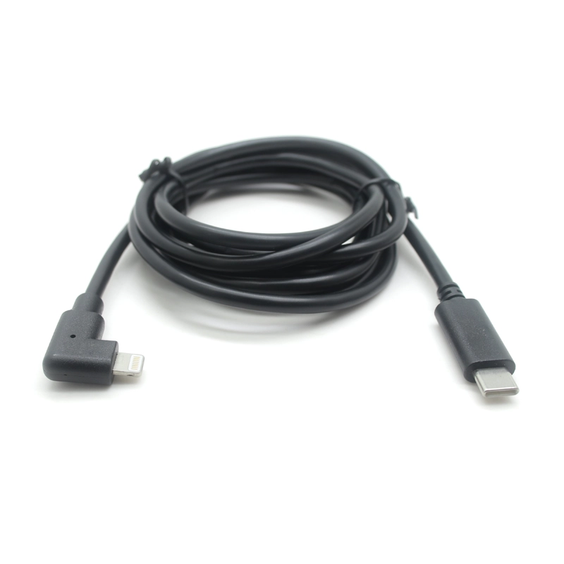 Cina Adattatore cavo Lightning da USB tipo C a angolo retto PD20W con dati Ultra Ethernet per iPad produttore
