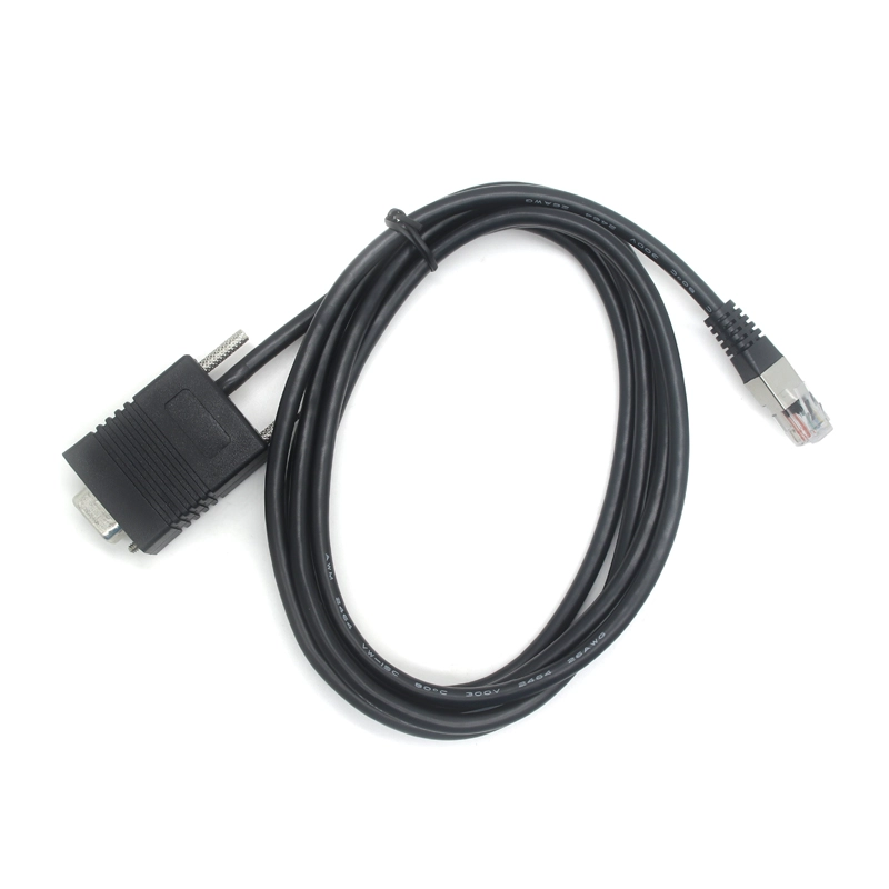 China RS232 DB9pin serielles Druckerkabel zu DC5521 zu RJ12 6P6C Serial Port Adapterkabel für Barcode-Druckerscanner Hersteller