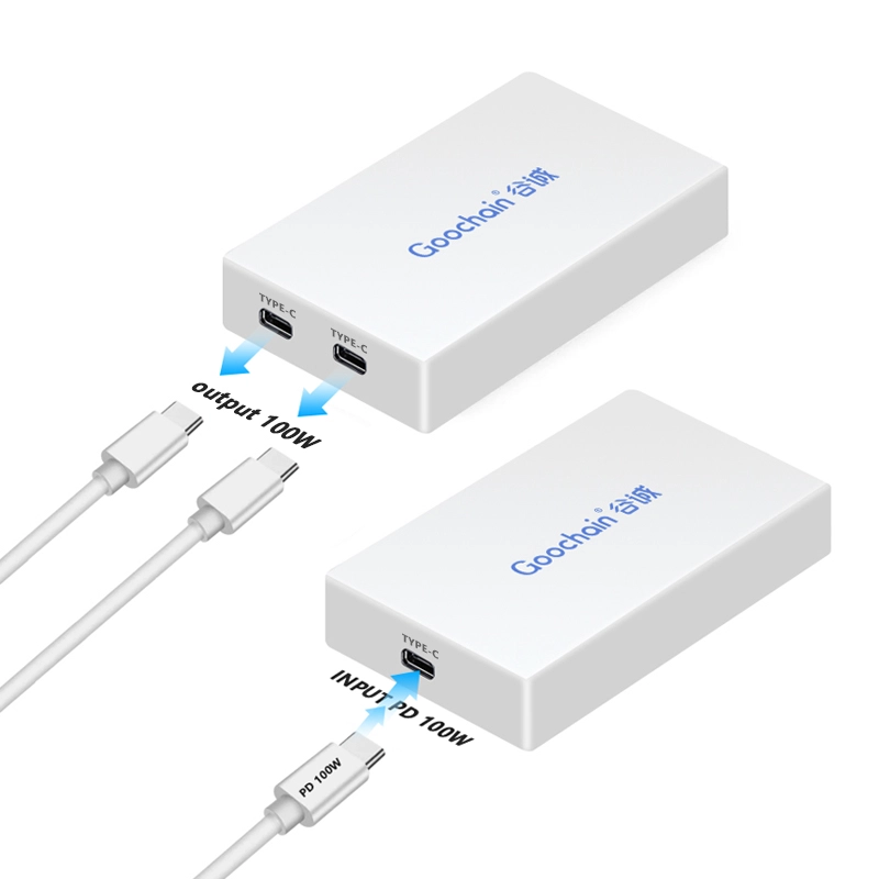 中国 Multi-Functional PoE to Type-C Charging HUB with PD and Data Ports adapter - COPY - fbegen 制造商