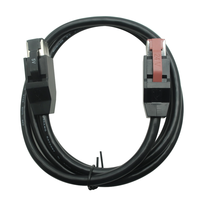 porcelana Cable de Conexión PoweredUSB 24V a Alimentación USB 5V 2m fabricante