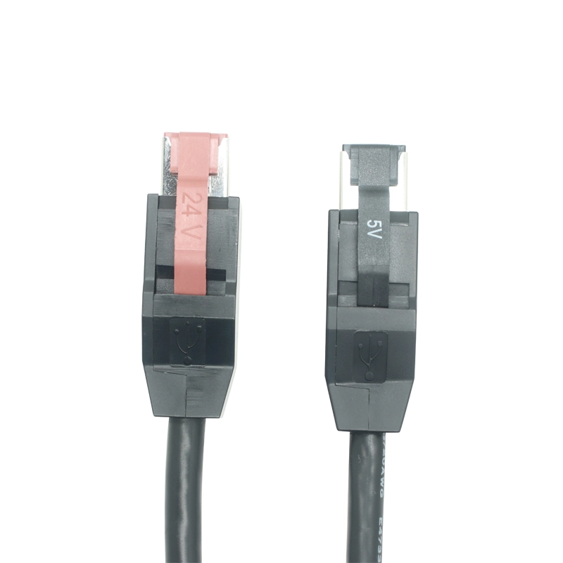 porcelana Cable de Conexión PoweredUSB 24V a Alimentación USB 5V 2m fabricante