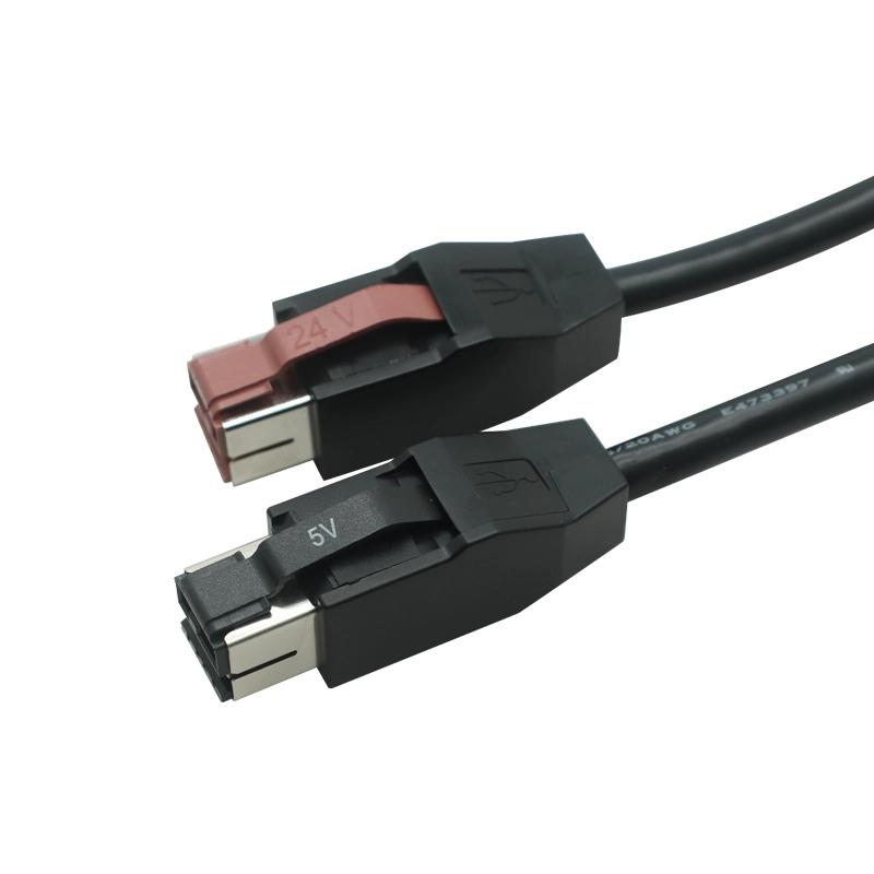 porcelana Cable de Conexión PoweredUSB 24V a Alimentación USB 5V 2m fabricante